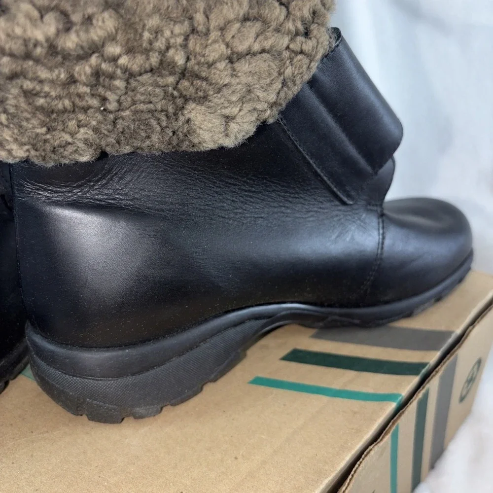 MARTINO POLAR Black WATERPROOF Winter BOOTS Women's 9‎ NEW IN BOX Grunge Y2K
